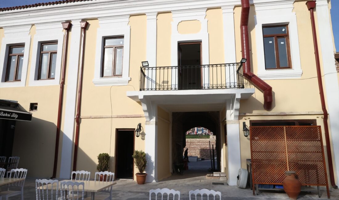 EDİRNE (AA) – Edirne'de Havlucular Hanı ve Tarihi Mezit Bey