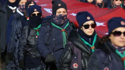 - Erzurum’dan hareket eden askeri birliklerin Sarıkamış Harekatı öncesinde en