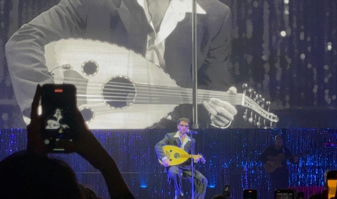 İSTANBUL (AA) – Rap müzisyeni ve Filistinli şarkıcı Saint Levant,