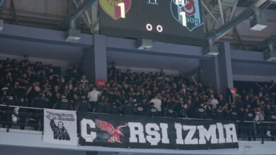 İZMİR (AA) – İzmir'de Göztepe ile Beşiktaş'ın karşı karşıya geldiği