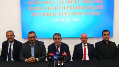 - Diyarbakır Fıstık Üreticileri Birliği Celalettin Birtane:
- "Fıstık tarımına dayalı