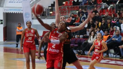 - Melikgazi Kayseri Basketbol: 70 - Galatasaray Çağdaş Faktoring: 95