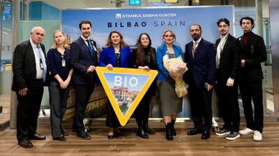 - Pegasus Hava Yolları'nın İstanbul Sabiha Gökçen-Bilbao hattındaki direkt uçuşları,