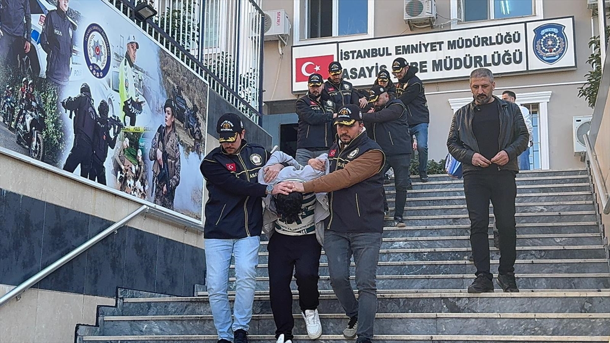 İSTANBUL (AA) – İstanbul'da suç örgütlerine yönelik operasyonlarda gözaltına alınan