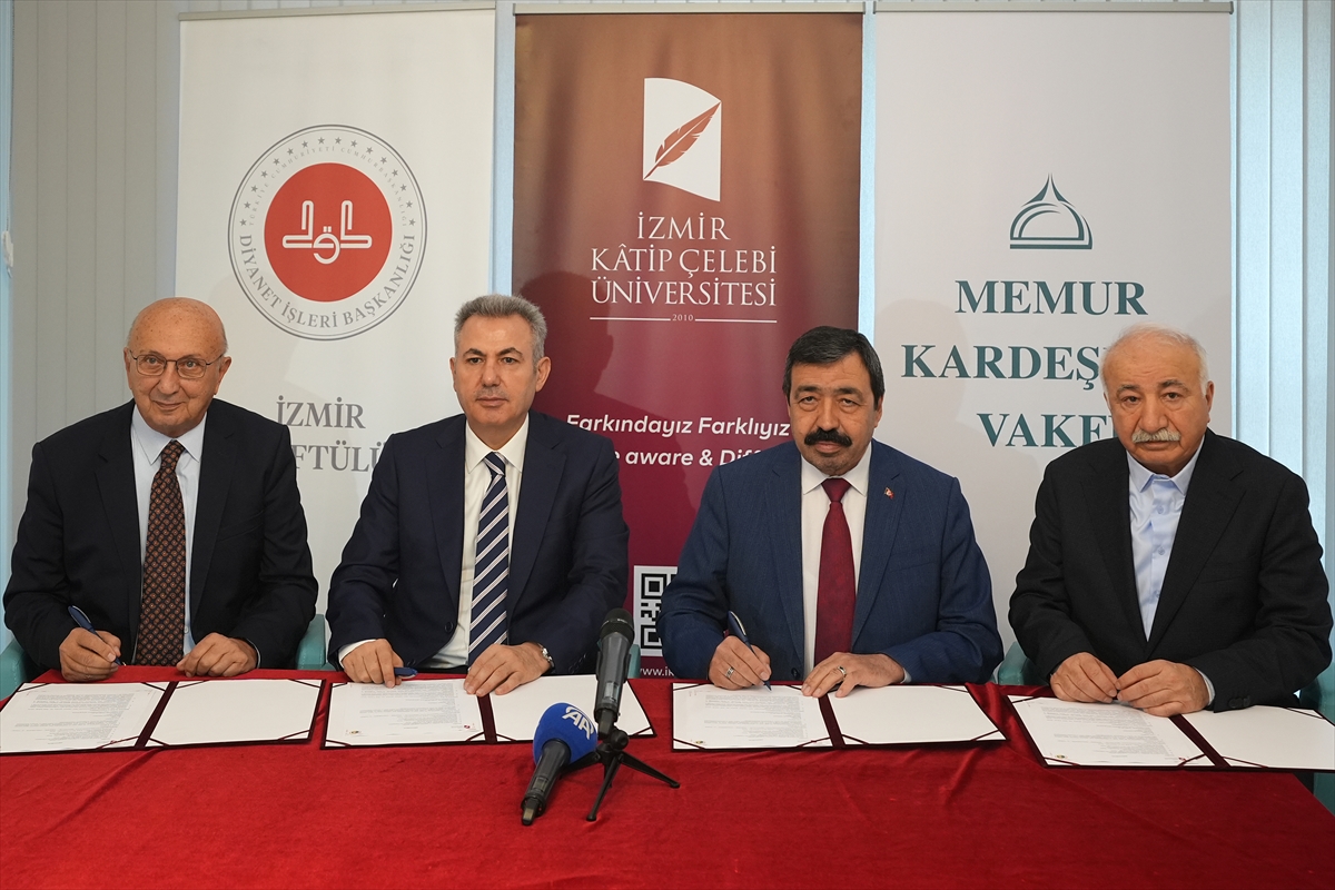 İZMİR (AA) – İzmir Katip Çelebi Üniversitesine (İKÇÜ) yapılacak cami