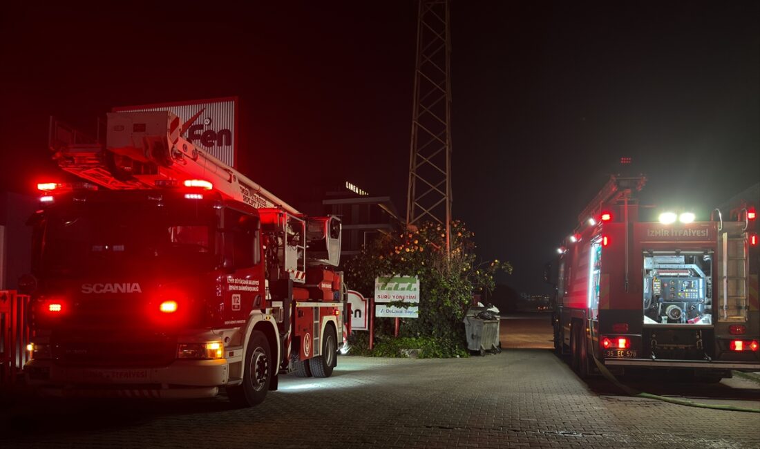 İZMİR (AA) – İzmir'in Kemalpaşa ilçesinde kompozit malzeme üreten bir