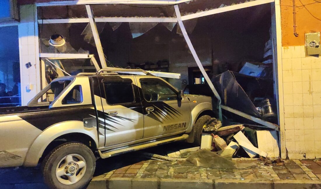 - Kaza anı güvenlik kamerası tarafından kaydedildi