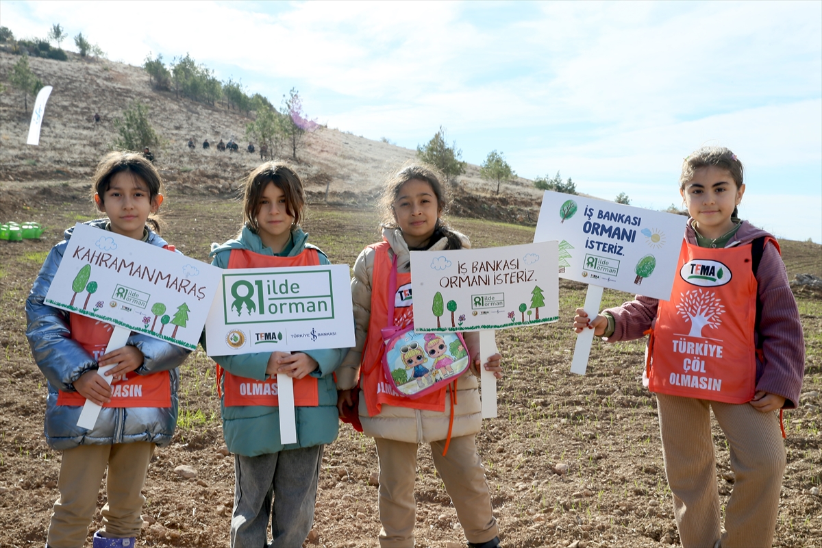 KAHRAMANMARAŞ (AA) – Türkiye İş Bankası, Orman Genel Müdürlüğü ve