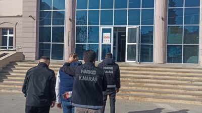 KAHRAMANMARAŞ (AA) – Kahramanmaraş'ta uyuşturucu operasyonunda gözaltına alınan 3 şüpheliden
