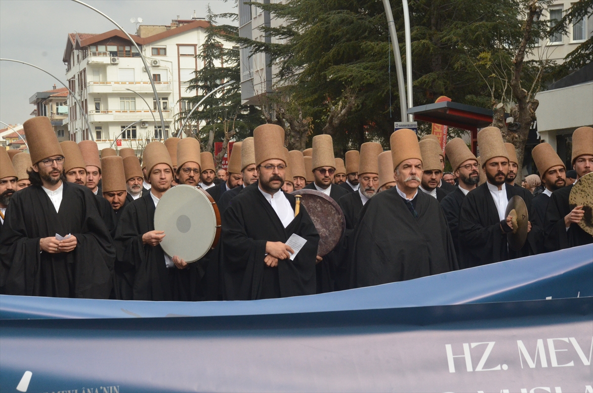 KARAMAN (AA) – Karaman'da Hazreti Mevlana'nın 752. Vuslat Yıl Dönümü