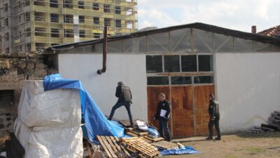 KAYSERİ (AA) – Kayseri'nin merkez Melikgazi ilçesinde arkadaşının iş yerinde