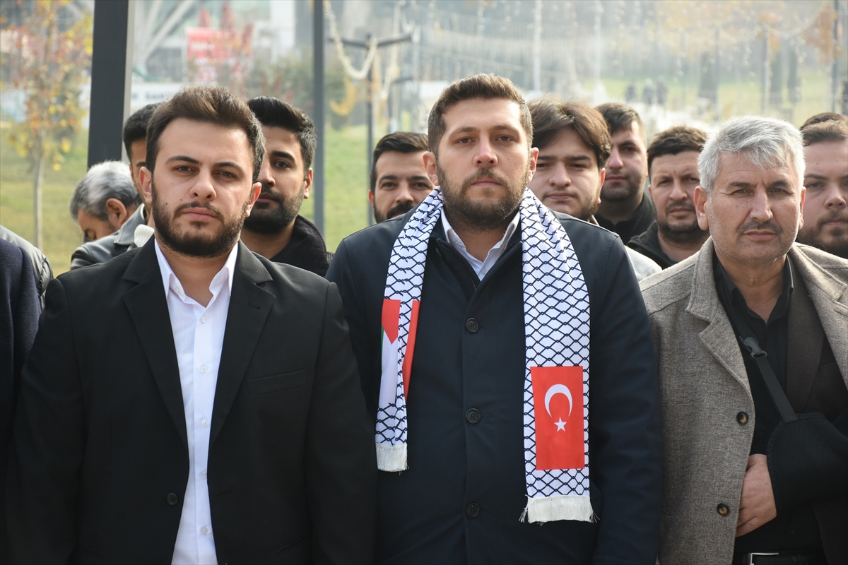 KİLİS/MALATYA (AA) – Kilis ve Malatya'da İsrail'in Gazze'ye saldırıları protesto