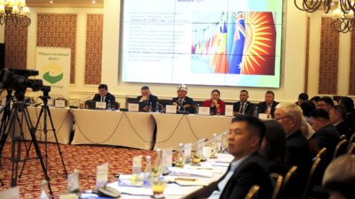 BİŞKEK (AA) – Kırgızistan'ın başkenti Bişkek'te, "Kırgızistan'ın Suyu, Dağları ve