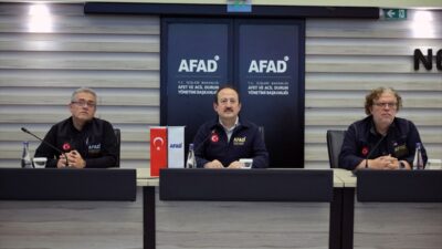 ANKARA (AA) – İçişleri Bakanlığı Afet ve Acil Durum Yönetimi