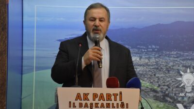 ORDU (AA) – Ordu'da, AK Parti Genel Merkez Çevre ve