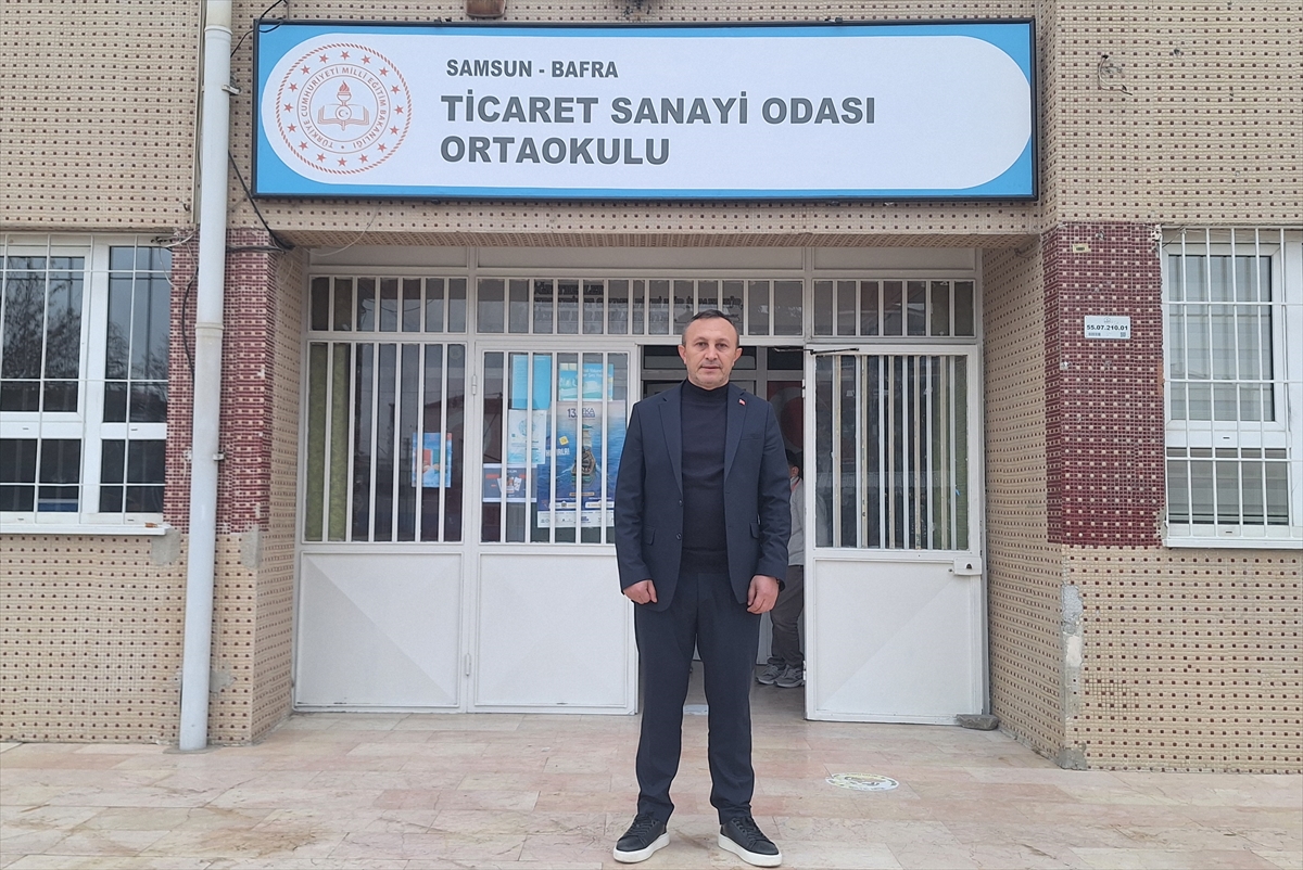SAMSUN (AA) – Samsun'da Bafra Ticaret Sanayi Odası Ortaokulunun sınıf