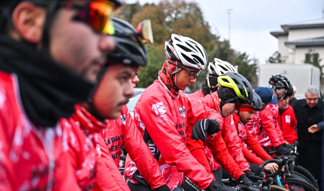 - Bisikletle yapılacak bin 211 kilometrelik anma sürüşü, 8 gün