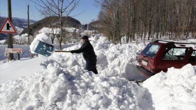 SİNOP (AA) – Sinop'ta aralıklarla devam eden yağış nedeniyle bazı
