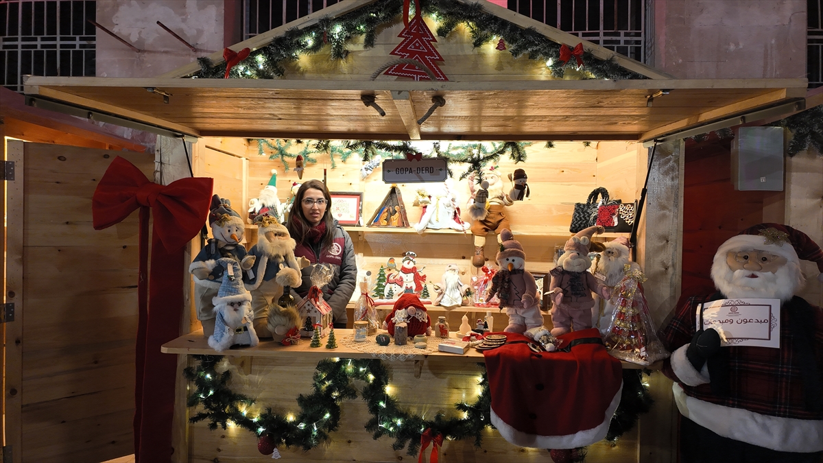 HALEP (AA) – Suriye’nin Halep kentinde bulunan Kutsal Topraklar Manastırı’nda