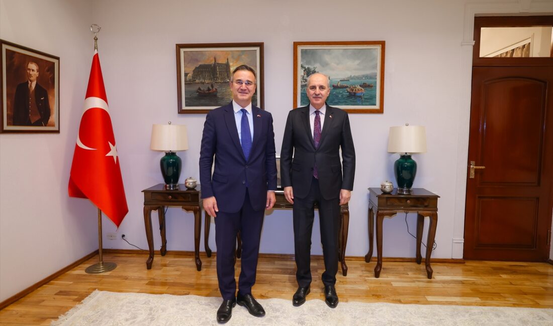 TBMM (AA) – TBMM Başkanı Numan Kurtulmuş, Türkiye'nin Duşanbe Büyükelçiliğini