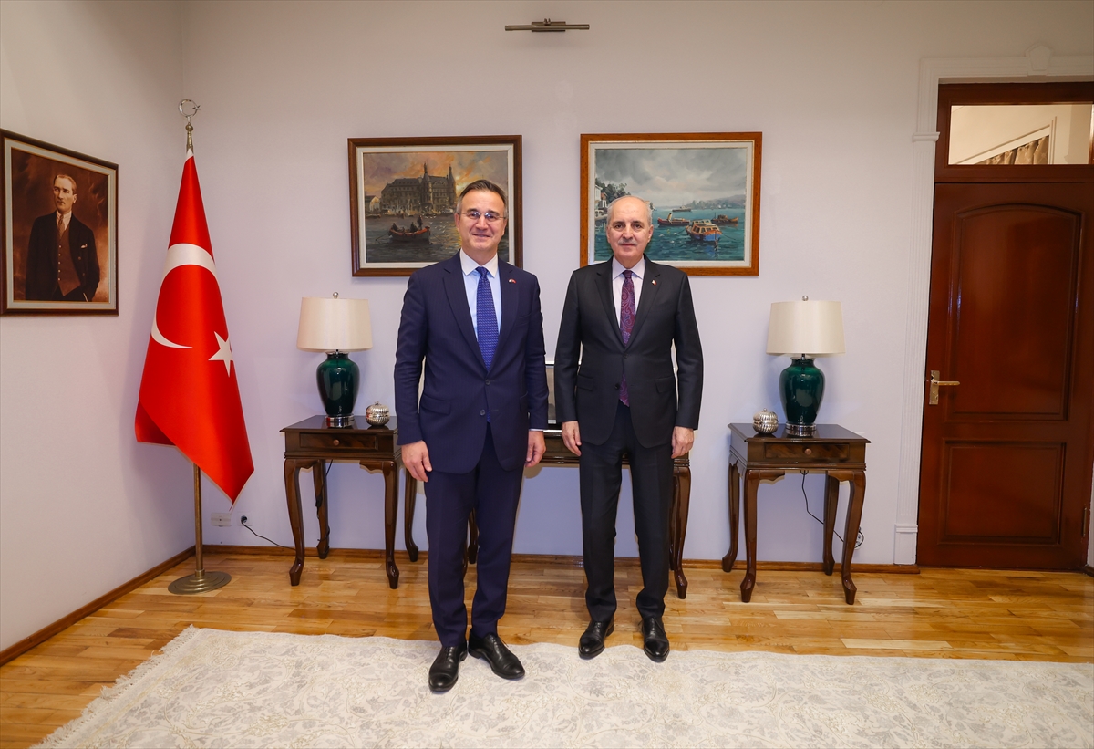 TBMM (AA) – TBMM Başkanı Numan Kurtulmuş, Türkiye'nin Duşanbe Büyükelçiliğini
