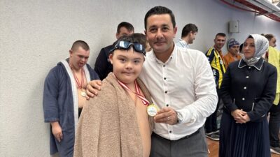 TEKİRDAĞ (AA) – Tekirdağ'da "özel çocuklar" Engelliler Günü kapsamında düzenlenen