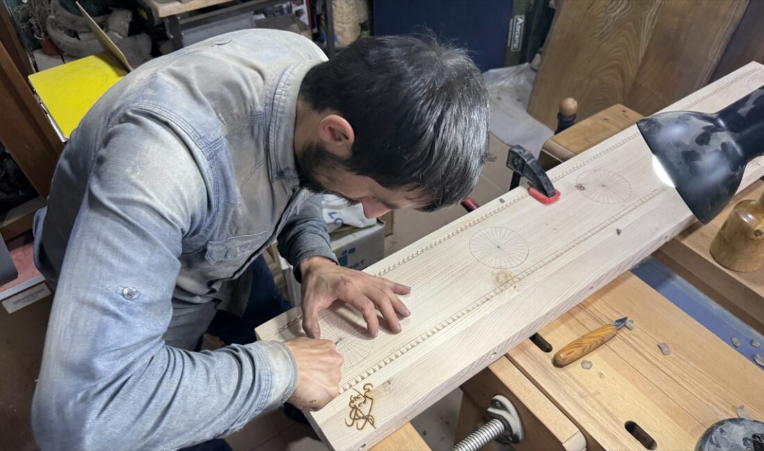 - Ahşaptan tükenmez kalem yapma hedefiyle yola çıkan Yasin Can,