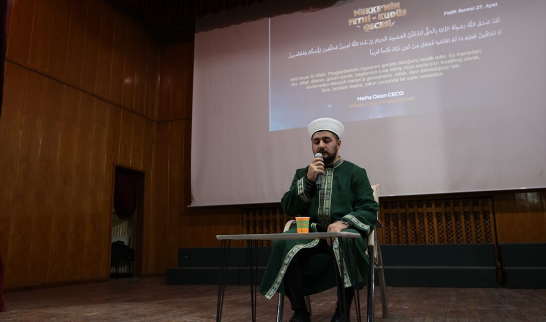 EDİRNE (AA) – Edirne, Kırklareli ve Tekirdağ'da, "Mekke'nin Fethi ve