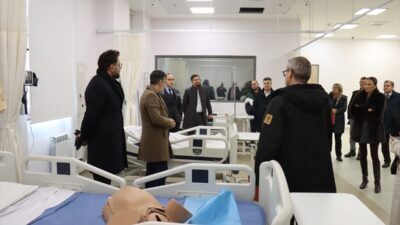 ÜSKÜP (AA) – Kuzey Makedonya'daki Uluslararası Balkan Üniversitesi (IBU) Rektörü