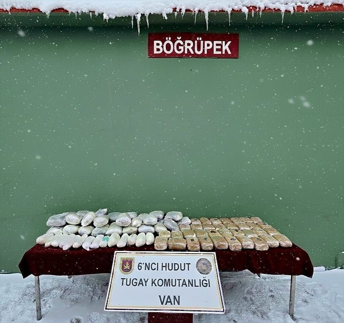 ANKARA (AA) – Milli Savunma Bakanlığı (MSB), Van hudut hattında