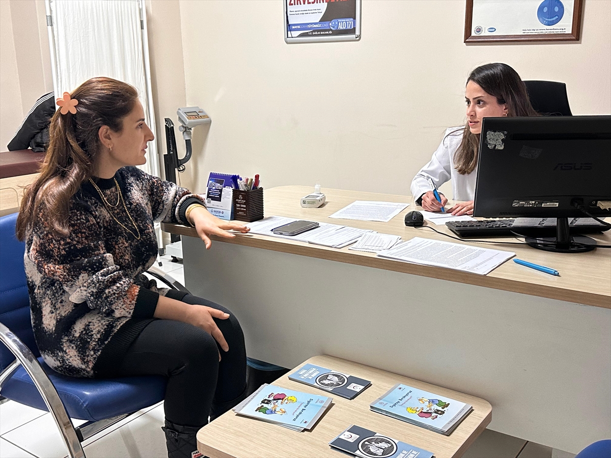 VAN (AA) – Van'da bu yıl sigara bırakma polikliniklerine başvuran