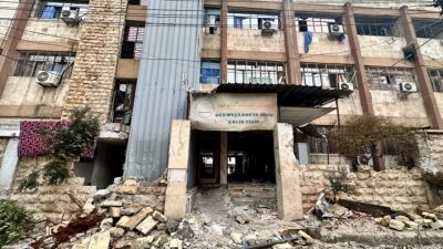 - Örgütten arındırılan mahalledeki hastanede lav silahı, roketatar, el bombaları,