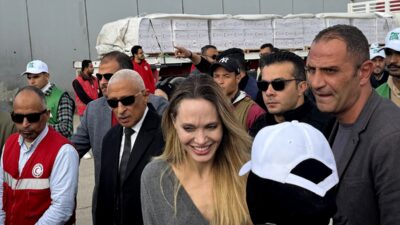 İSTANBUL (AA) – Dünyaca ünlü ABD'li oyuncu Angelina Jolie, Gazze