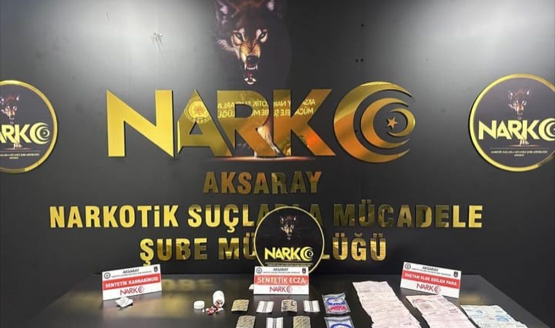 AKSARAY (AA) – Aksaray'da düzenlenen uyuşturucu operasyonunda gözaltına alınan 8