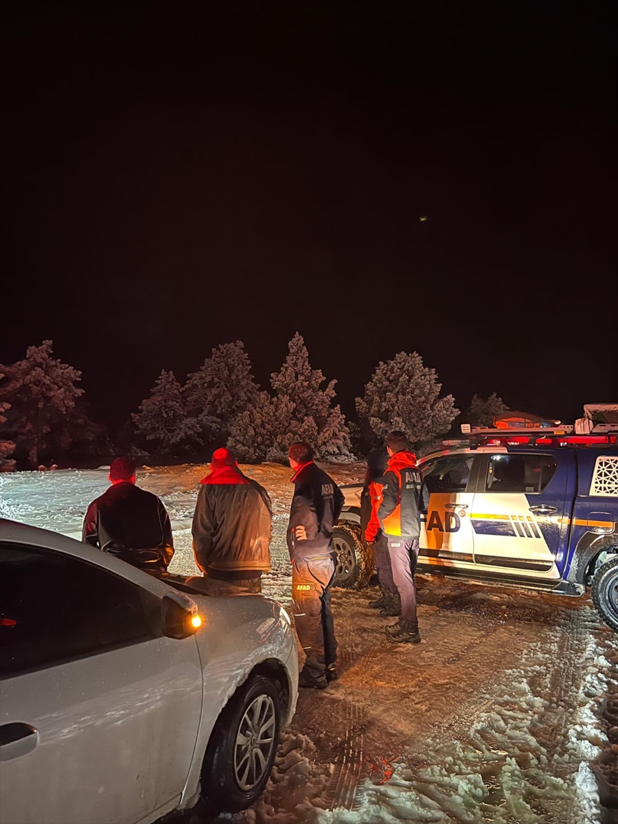 MUĞLA (AA) – Antalya-Fethiye kara yolunda kar yağışı nedeniyle ulaşımda