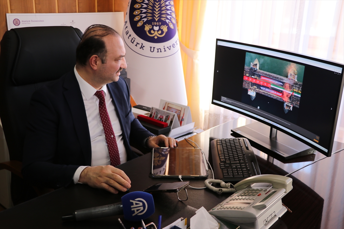 ERZURUM (AA) – Atatürk Üniversitesi Rektörü Prof. Dr. Ahmet Hacımüftüoğlu,