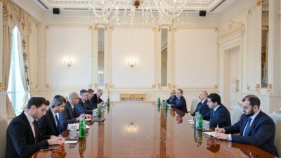 BAKÜ (AA) – Azerbaycan Cumhurbaşkanı İlham Aliyev, İsrail Dışişleri Bakanı