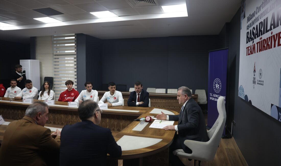 ANKARA (AA) – Gençlik ve Spor Bakanı Osman Aşkın Bak,