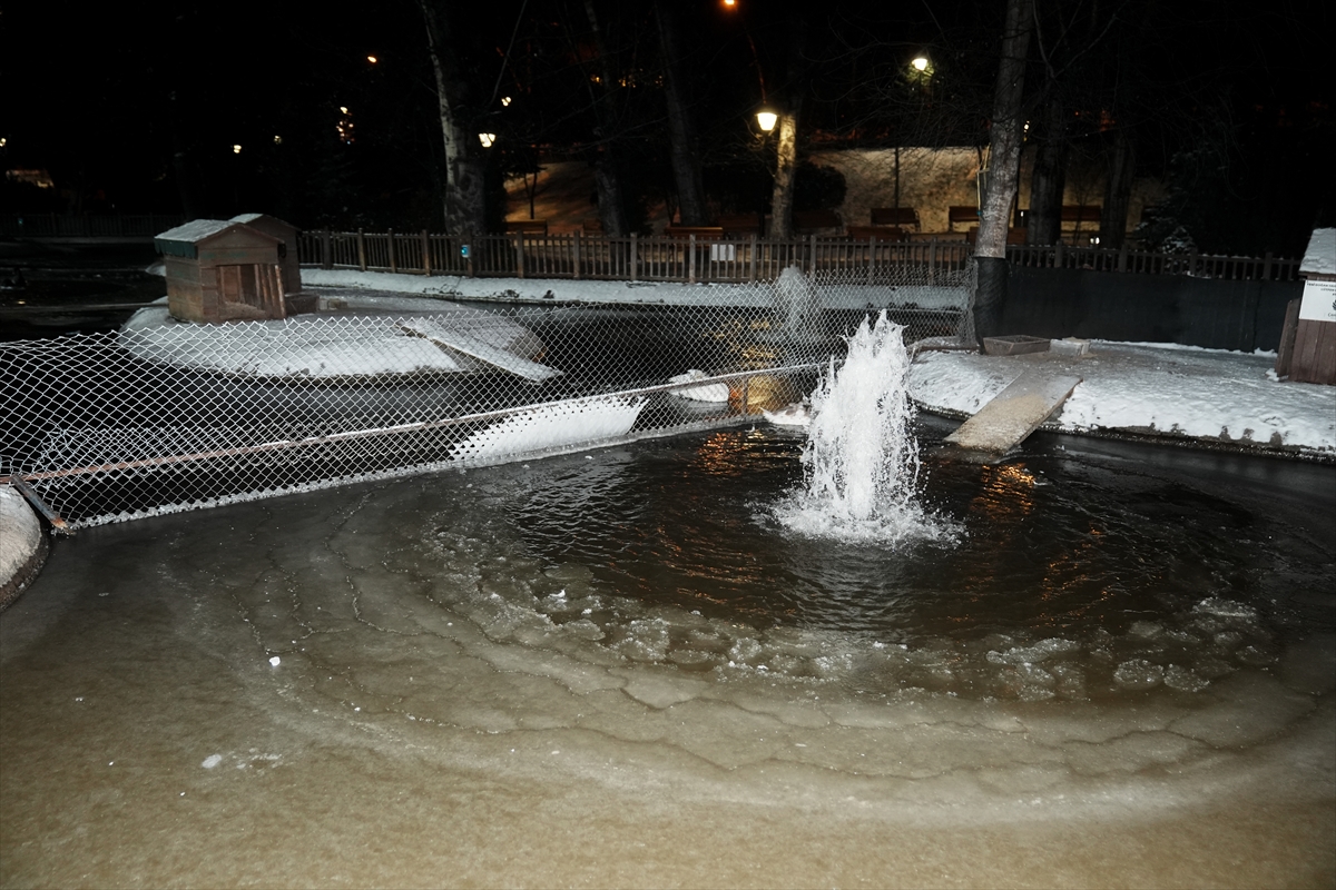- Hava sıcaklığı sıfırın altında 11 derece ölçüldü