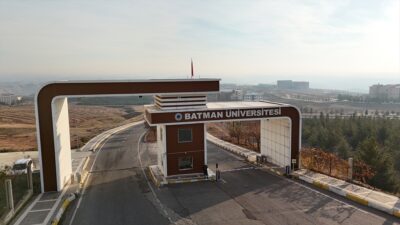 BATMAN (AA) – Batman Üniversitesi Batı Raman Kampüsüne su sağlayan