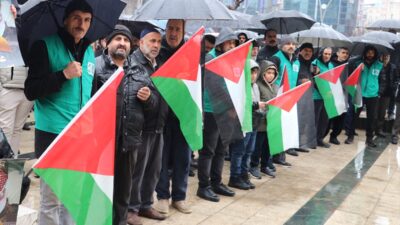 BATMAN (AA) – Batman'da bir grup, Kudüs ve Gazze'ye destek