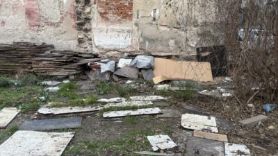 BURSA (AA) – Bursa'nın Osmangazi ilçesinde boş arazide bulunan ve