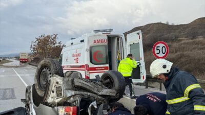 ÇANKIRI (AA) – Çankırı'da, otomobil ile tırın çarpışması sonucu 1'i