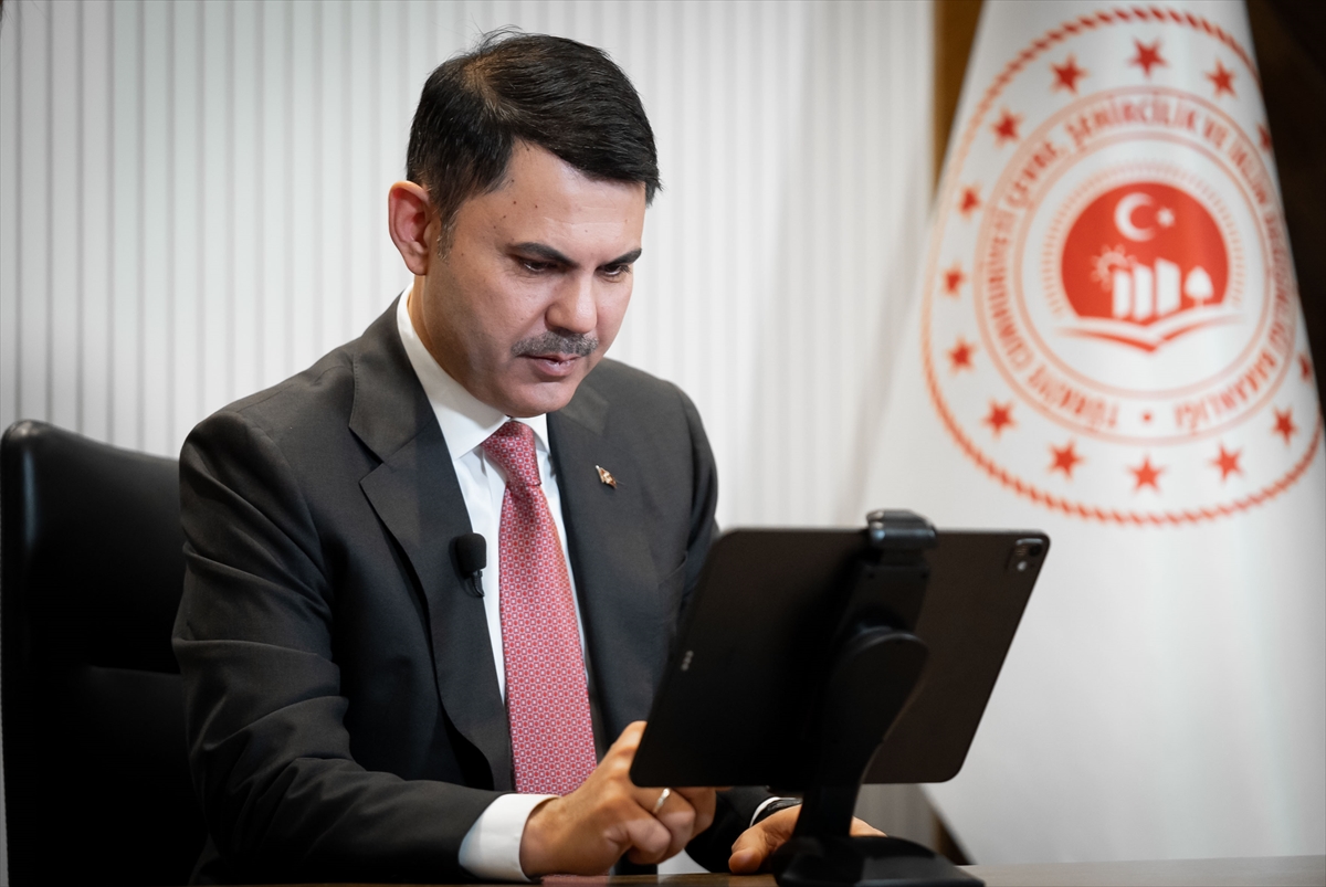 ANKARA (AA) – Çevre, Şehircilik ve İklim Değişikliği Bakanı Murat