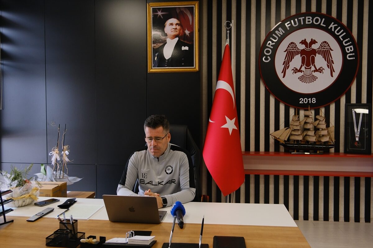 ÇORUM (AA) – Trendyol 1. Lig ekiplerinden Arca Çorum FK'nin