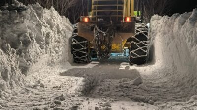 ELAZIĞ (AA) – Elazığ'da kardan kapanan 113 köy yolundan 72'sine