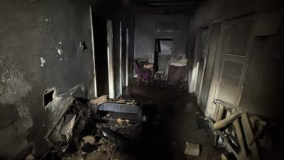 ELAZIĞ (AA) – Elazığ'da müstakil evde çıkan yangında dumandan etkilenen