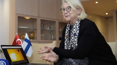 ANKARA (AA) – Finlandiya'nın Ankara Büyükelçisi Pirkko Mirjami Hamalainen, Anadolu