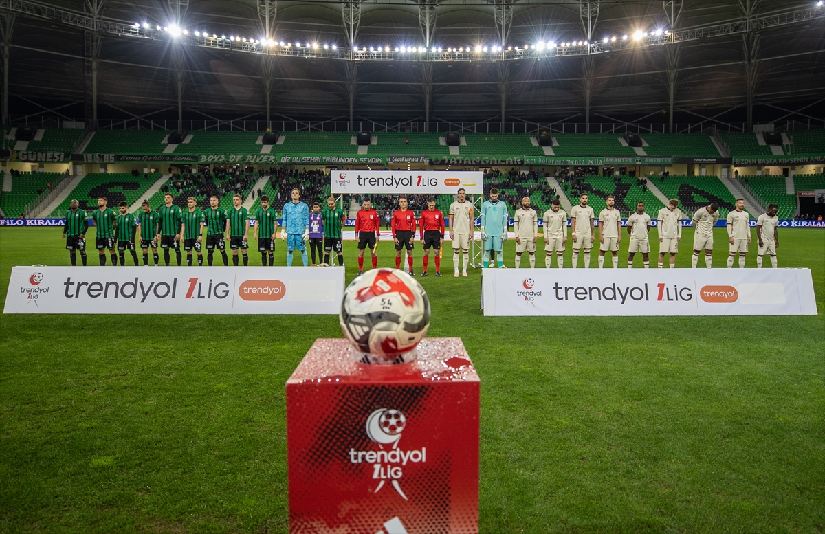 - Sakaryaspor: 1 - Bandırmaspor: 1