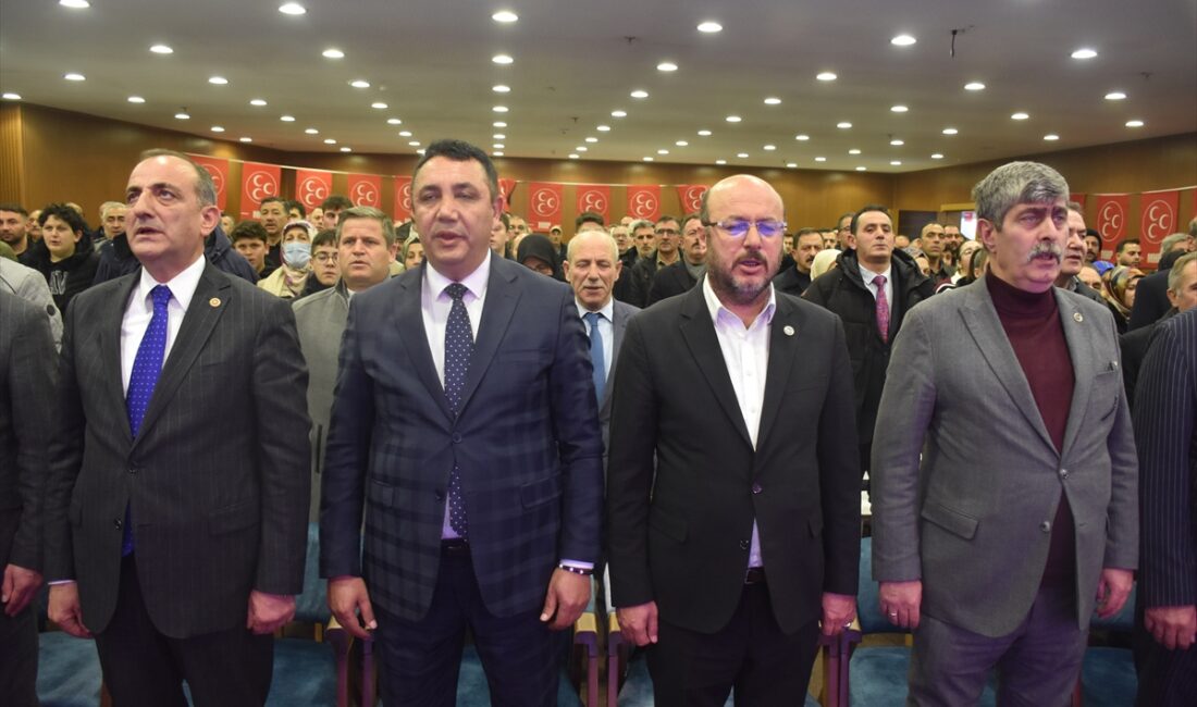 GÜMÜŞHANE (AA) – Milliyetçi Hareket Partisi (MHP) İl Başkanlığınca "Terörsüz